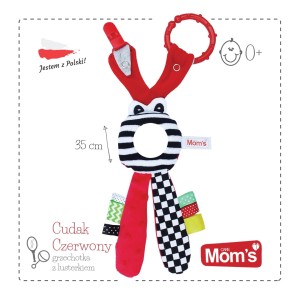 950  Hencz - Lusterko Cudak zawieszka czerwone 