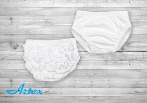 Artex - Majteczki z falbaną roz.56; MIX KOLORÓW