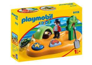 9119 PLAYMOBIL 1.2.3. - Wyspa piracka