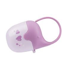 529/03 babyono - Pojemnik na smoczek fioletowy