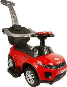 614W Jeździk pchacz - czerwony