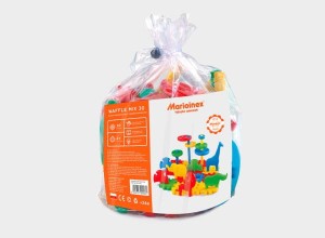 900 031  Marioinex - Klocki konstrukcyjne wafle mix 30el.