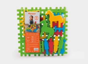 901 182 Marioinex - Klocki konstrukcyjne wafle mini farma