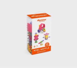 902 813  Marioinex - Mini Waffle Konstruktor 70 dziewczynka