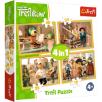 34318 Trefl Puzzle 4w1 - Przygotowania do balu