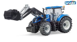 03121 BRUDER - Traktor New Holland T7.315 z ładowaczem