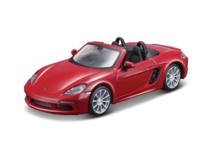 18-43000 BBURAGO - Porsche 718 Boxster 1:32, mix kolorów