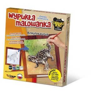 66005 Mirage Hobby - Zestaw kreatywny do malowania Dinozaur Ankylosaurus