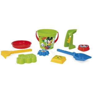 77235 WADER - Mickey Mouse komplet do piasku 9 el.