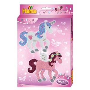 3448 Hama Midi -Magiczne koniki - PEGAZY 2000 el. 