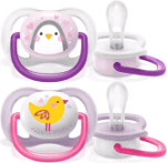 SCF080/06 AVENT - Smoczek ultra air happy 0-6m girl