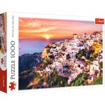 10435 Trefl - Zachód słońca nad Santorini 1000 el. 