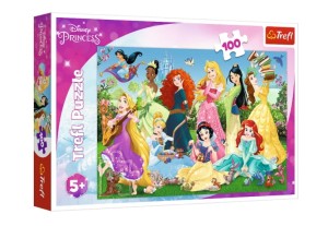 16417 Trefl - Puzzle Disney Czarujące Księżniczki 100 el.