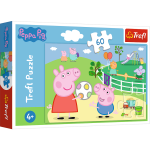 17356 Trefl - Puzzle Peppa - Zabawy w gronie przyjaciół 60 el.