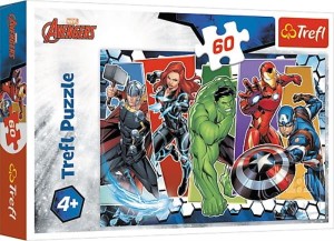 17357 Trefl - Puzzle Niezwyciężeni Avengersi 60 el.