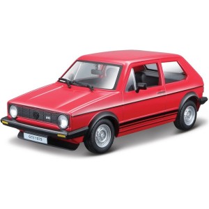 18-21089 BBURAGO - Volkswagen Golf MK1 GTI  (1979) Red 1:24