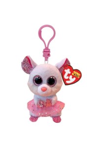 35246 TY Beanie Boos - Biała ballerina mysz Nina 8,5cm 