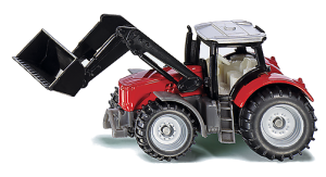 1484 Siku - Massey Ferguson z przednią ładowarką 8 cm