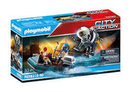 70782 PLAYMOBIL City Action - Policyjny plecak odrzutowy: Aresztowanie złodzieja sztuki