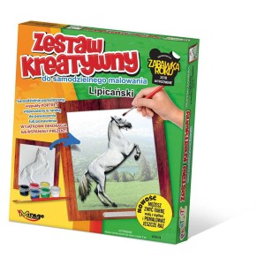 63014 Mirage Hobby - Zestaw kreatywny do malowania Koń Lipicański