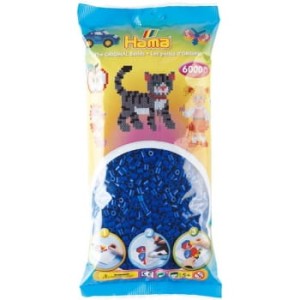 205-08 Hama Midi - Koraliki 6 000 el. niebieski