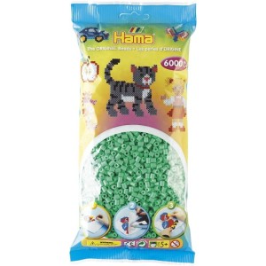 205-11 Hama Midi - Koraliki 6 000 el. jasna zieleń