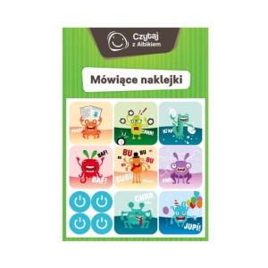 52895 Czytaj z Albikiem - Mówiące naklejki Albik