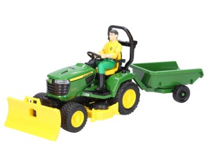 62104 BRUDER - Traktorek John Deere z kosiarką