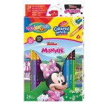 90621 Colorino Disney Kids - Kredki ołówkowe trójkątne dwukolorowe 12szt.