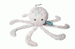 114 Hencz Tari - zawieszka ośmiornica szara