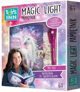 STN7823 Toys Inn - Pamiętnik Magic Light Unicorn