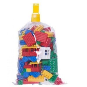 00079 Hemar - Klocki konstrukcyjne K2 bardzo duże 160 el.