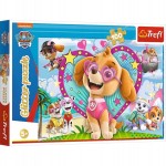 14818 Trefl - Puzzle "100 Glitter" W blasku Skye. Paw Patrol 100 el.