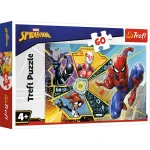 17372 Trefl - Puzzle W sieci. Disney Marvel Spiderman 60 el.