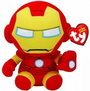 41190 TY Beanie Babies Marvel Iron Man 15cm
