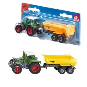 1605 Siku - Traktor Fendt z wywrotką kolebową Krampe 
