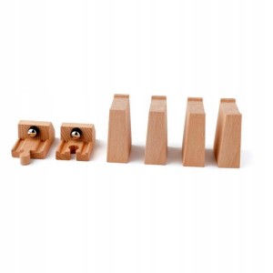 91814 Woody - Podpory wiaduktu; uzupełnienie do pociągów drewnianych