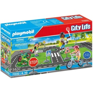 71332 PLAYMOBIL City Life Szkoła - Kurs rowerowy