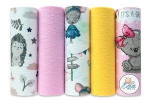 7046 Egakids - Pieluchy Flanela 70 x 80cm Zestaw "1", 5szt. 