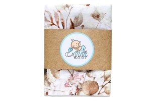 6995 Egakids - Pielucha Otulacz Muślin 120 x 120cm Eukaliptus