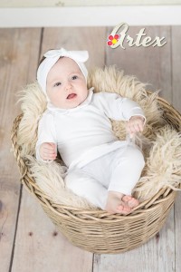 Artex - Opaska bawełna biała