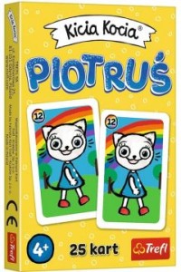 08512 Trefl Karty Piotruś - Kicia Kocia