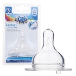 21/722 CANPOL - Smoczek do butelek szerokootworowych EasyStart silik. szybki 1 szt.