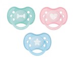 22/420 CANPOL - Smoczek uspokajający silikonowy anatomiczny 6-18 m-cy Pastelove
