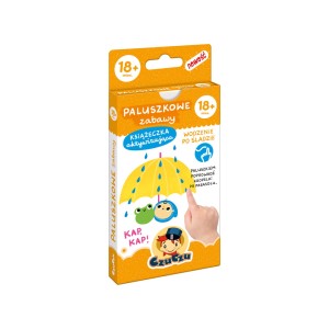 62749 CZUCZU - Paluszkowe zabawy. Książeczka aktywizująca +18m-cy