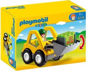 6775 Playmobil 1.2.3 - Ładowarka kołowa