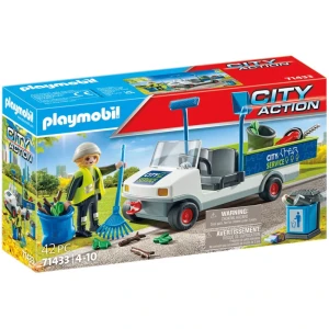 71433 Playmobil City Action - Sprzątanie miasta samochodem elektrycznym