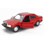 18-21103RD BBURAGO - Mercedes-Benz 190E 1987 Red 1:24