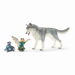 70710 Schleich Bayala - Movie Lykos, Nugur & Piuh