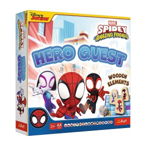 02436 Trefl - Gra planszowa Spidey Hero Quest